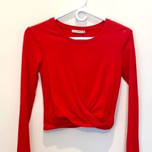 Zara Cropped Long Sleeve Tol